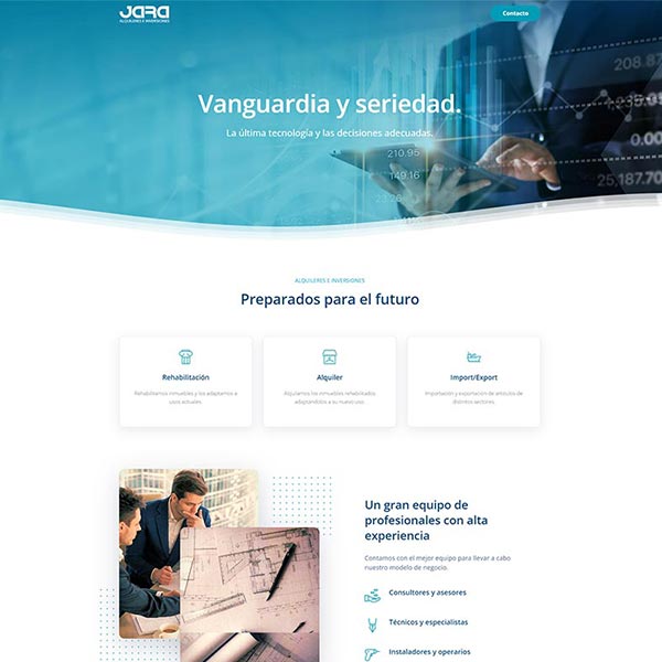 Web Jara Inversiones
