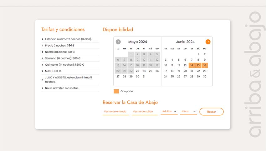 Sistema de reservas