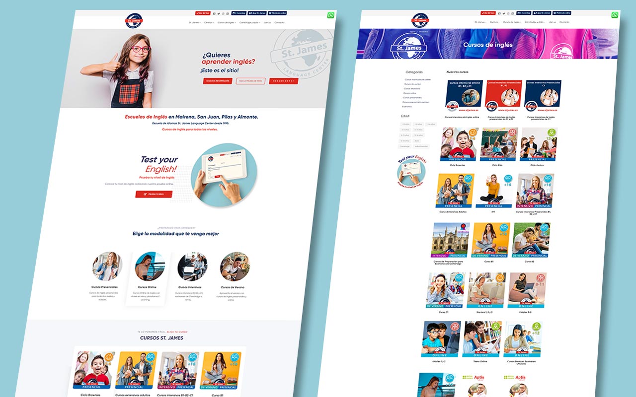 Web St James